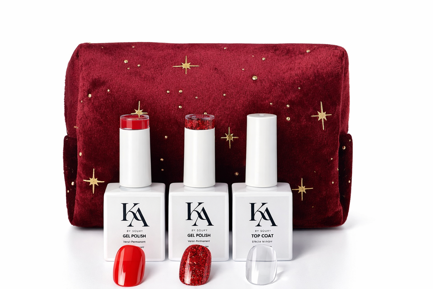 Coffret Vernis Prêt-à-Offrir – Le Cadeau Idéal de Dernière Minute Édition limitée avec 1 vernis surprise inclus
