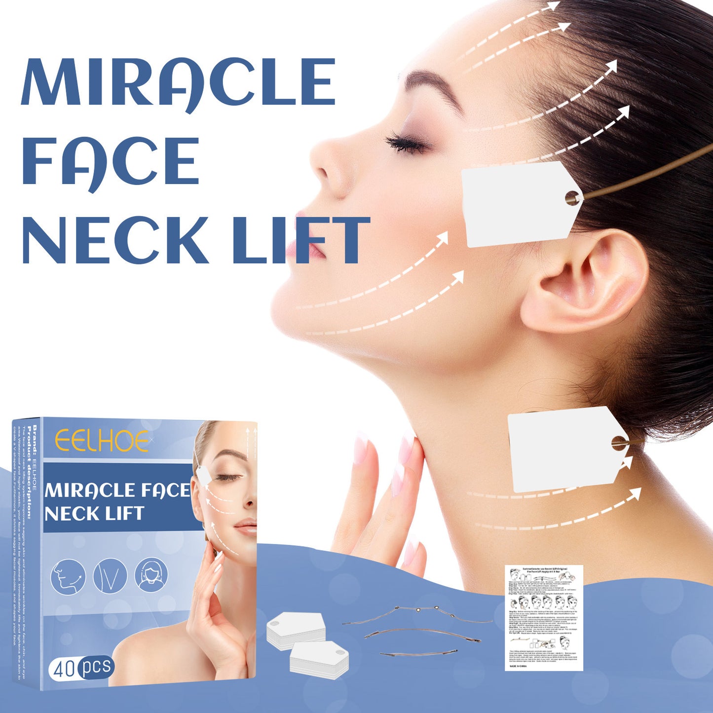 V Face Lift Sticker