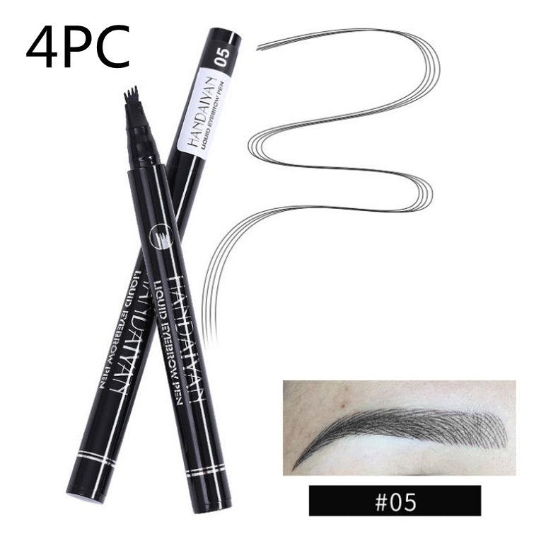 Waterproof Microblading Eyebrow Pencil with Forked Tip