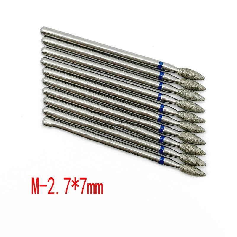 Embout Diamant pour Retirer les Peaux Mortes, Chargement et Déchargement Facile