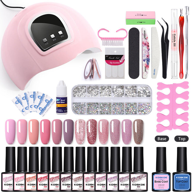 Colle Solide pour Extension d’Ongles - Ensemble Cristal Modèle Long