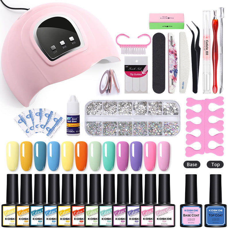 Colle Solide pour Extension d’Ongles - Ensemble Cristal Modèle Long