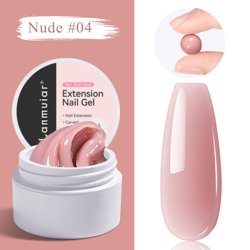 Gel Pâte UV 3D Non-Adhésif – Pour Fleurs et Nail Art