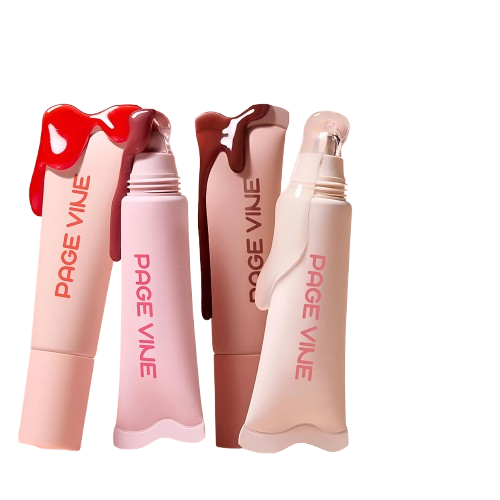 Baume à Lèvres Éclat 4 Couleurs – Hydratation Longue Durée & Effet Exfolian