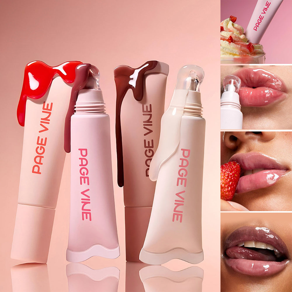 4-Color Radiance Lip Balm – Long-Lasting Hydration &amp; Exfoliating Effect