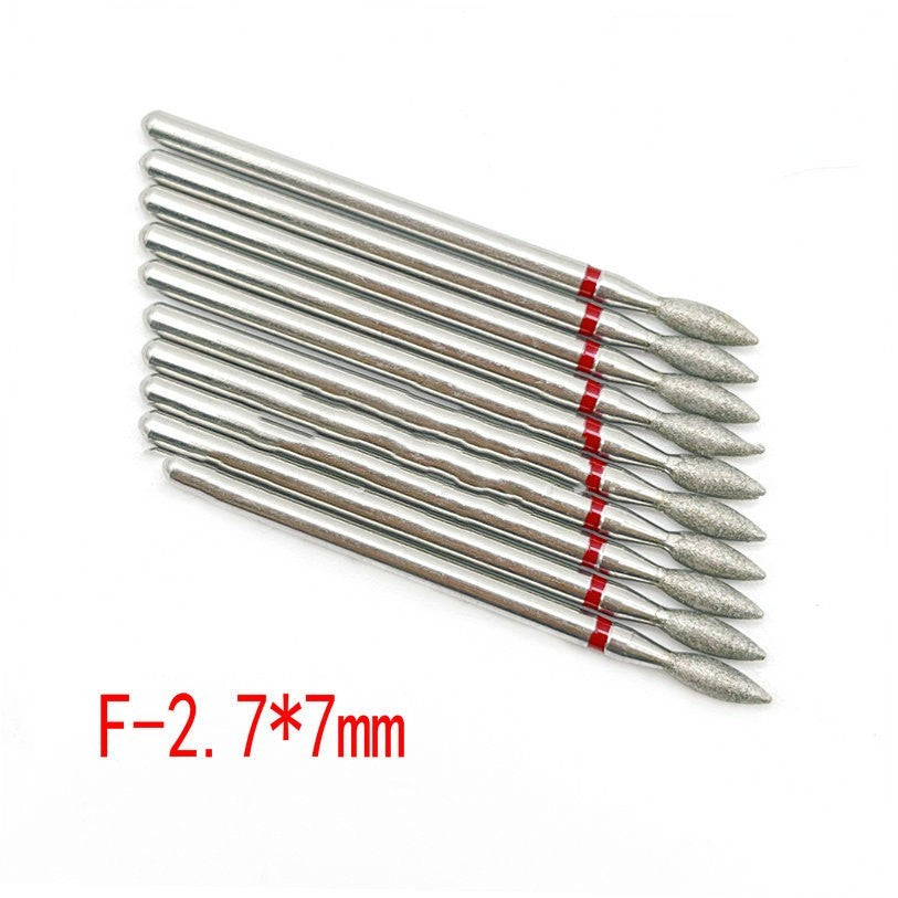 Embout Diamant pour Retirer les Peaux Mortes, Chargement et Déchargement Facile