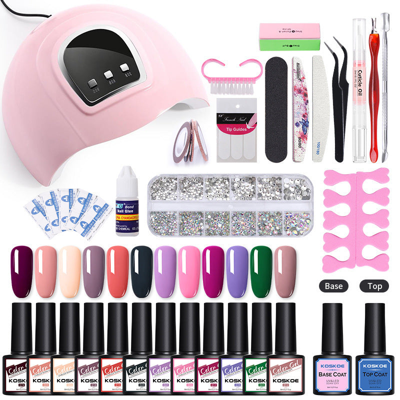 Colle Solide pour Extension d’Ongles - Ensemble Cristal Modèle Long