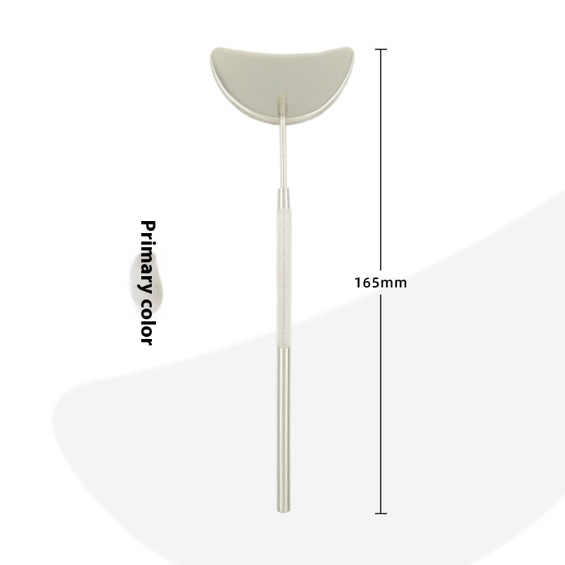 stainless steel eyelash grafting mirror