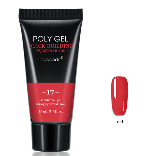 Polygel building gel for extension