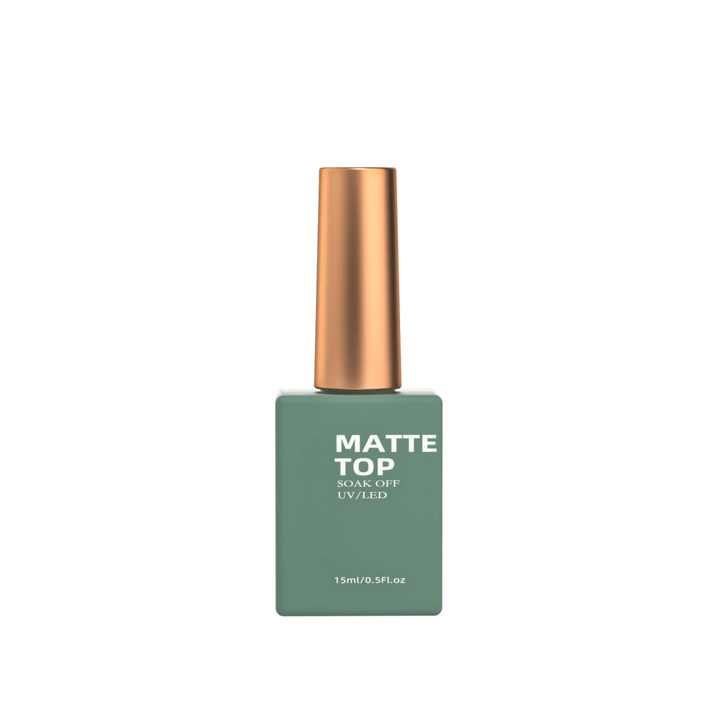 Ensemble de 10 Vernis à Ongles – Top Coat, Foil Coat & Photothérapie, Brillance et Longue Tenue