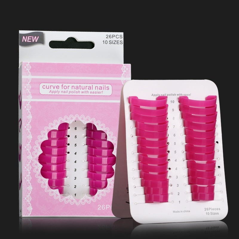 Clip de Modèle pour Vernis – Guide avec Autocollant Anti-Débordement