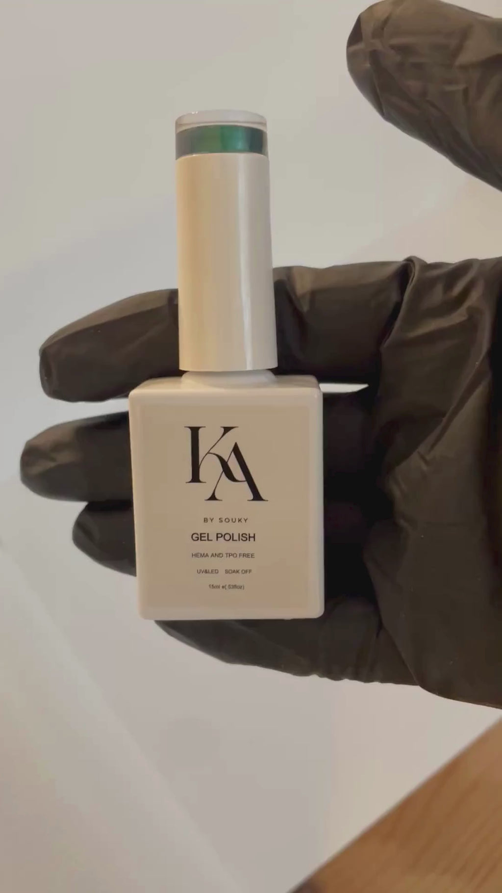 Vernis Gel Vert Santa 15 ml