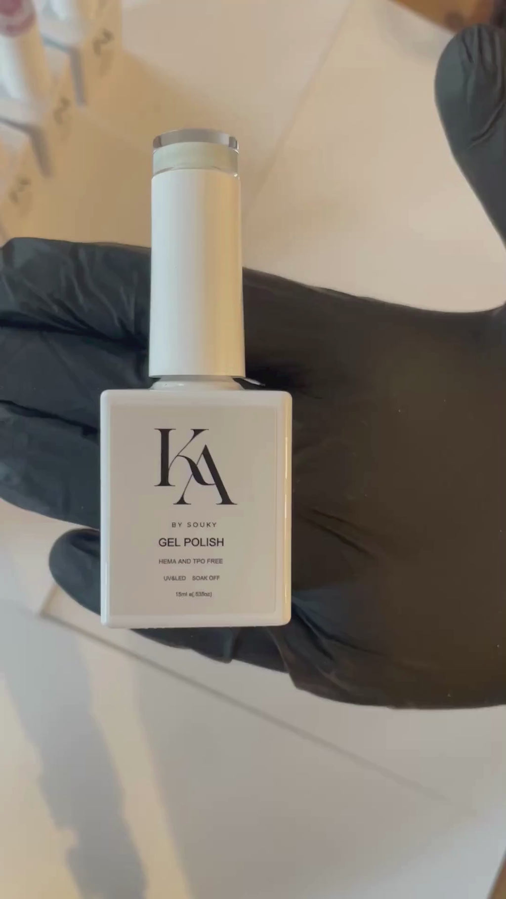 Vernis Gel Blanc Laiteux Snow Dream 15 ml