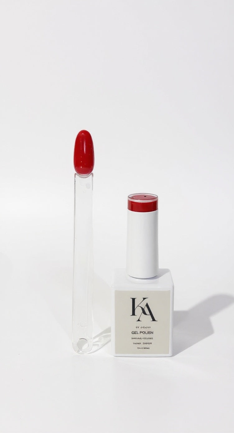 Vernis Gel Rouge Lumineux 15 ml